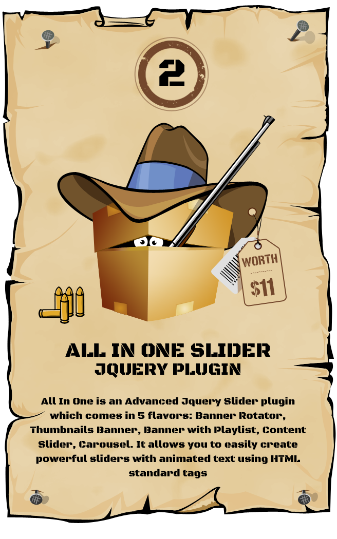 All In One Slider Responsive jQuery Slider Plugin