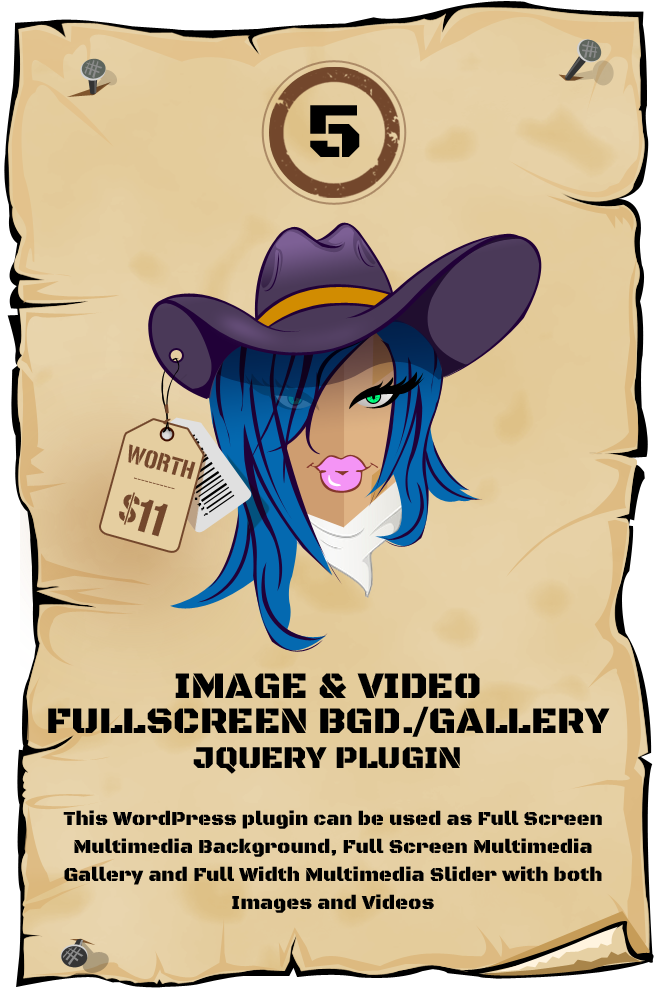 Image&Video FullScreen Background jQuery Plugin