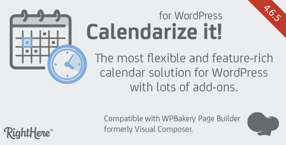 Calendarize it! for WordPress