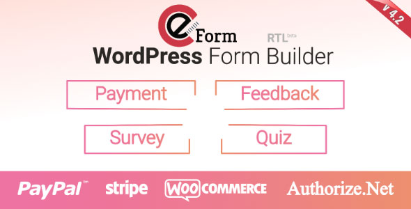 eForm - WordPress Form Builder