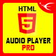 Responsive HTML5 Audio Player PRO JQuery Plugin