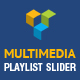 Multimedia Playlist Slider for WPBakery Page Builder