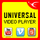 Universal Video Player - JQuery Plugin